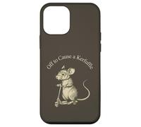 Custodia per iPhone 12 mini Off to Cause a Kerfuffle - Divertente umorismo sugli animali vintage