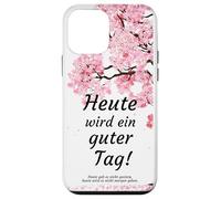 Custodia per iPhone 12 mini Oggi è una bella giornata, soddisfazione, tedesco