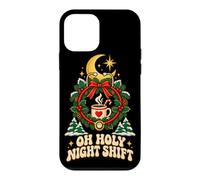 Custodia per iPhone 12 mini OH HOLY NIGHT SHIFT Maglietta per Lavoratori Notturni