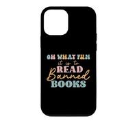 Custodia per iPhone 12 mini Oh What Fun it is to Read Banned Books and Coffee Fight Evil