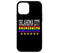 Custodia per iPhone 12 mini Oklahoma City Pride Gay Lesbiche Queer LGBT Bandiera Arcobaleno