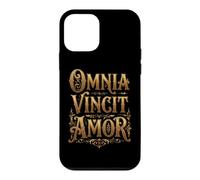 Custodia per iPhone 12 mini Omnia Vincit Amor Tutto è conquistato dall'amore