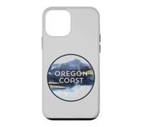 Custodia per iPhone 12 mini Oregon Coast Pacific NW Vacation Souvenir Acquerello Design