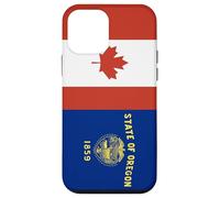 Custodia per iPhone 12 mini Oregon e Canada Uniti nelle Radici