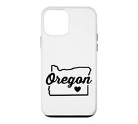Custodia per iPhone 12 mini Oregon State Outline Vintage Love America Casa