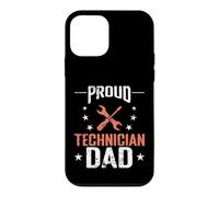Custodia per iPhone 12 mini Orgoglioso tecnico papà strumenti meccanico