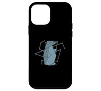 Custodia per iPhone 12 mini Origami Penguin come fresco Forma