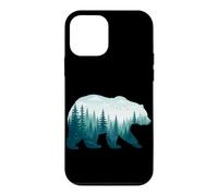 Custodia per iPhone 12 mini Orso Foresta Alberi Montagne Fauna Natura Escursioni all'aperto