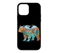 Custodia per iPhone 12 mini Orso Foresta Fauna Selvatica Montagna Escursioni