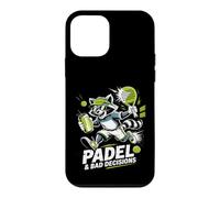 Custodia per iPhone 12 mini Padel e decisioni sbagliate Divertente Raccoon Match