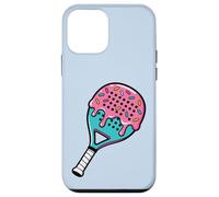 Custodia per iPhone 12 mini Padel Racchetta Donut Ice Cream Drip Paddle Giocatore di tennis