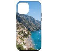 Custodia per iPhone 12 mini Paesaggio scenico del villaggio sul mare della scogliera della Costiera Amalfitana