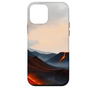Custodia per iPhone 12 mini Paesaggio vulcanico Lava Mountain Horizon Scene