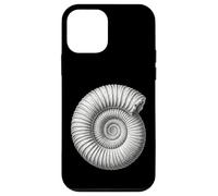 Custodia per iPhone 12 mini Paleontologia Cleoniceras Ammonite Fossil Spiral