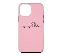 Custodia per iPhone 12 mini Palla da baseball sportiva Heartbeat - Softball ECG Heart Pulse