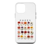Custodia per iPhone 12 mini Papavero rosso per gli amanti dei fiori delle specie di papaveri commemorativi
