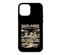Custodia per iPhone 12 mini Parco nazionale Badlands Vintage Retro Adventure Design
