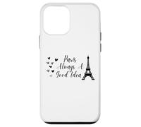 Custodia per iPhone 12 mini Paris Always A Good Idea Eiffel Tower in France