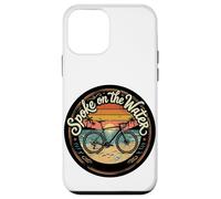 Custodia per iPhone 12 mini Parlato sull'acqua Ciclismo Tramonto Beach Ride Design