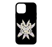 Custodia per iPhone 12 mini Pastello Ophanim Biblicamente Accurato Angelo Stained Glass Art