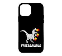 Custodia per iPhone 12 mini Patatine fritte Saurus Patate Fry Dinosaur Fastfood T Rex