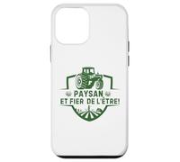 Custodia per iPhone 12 mini Paysan et fier de l'être design Humour Agricole Fermier