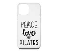 Custodia per iPhone 12 mini Peace Love and Pilates is My Happy Hour In My Pilates Era