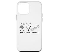 Custodia per iPhone 12 mini Peace Love Trumpet Proud Uomo Donna Trumpeter