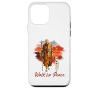 Custodia per iPhone 12 mini Peace Walking Monks and Aloka Dog Walk for Peace