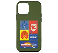 Custodia per iPhone 12 mini Peacemaker Sign, Shield, Helmet and Car