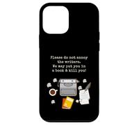 Custodia per iPhone 12 mini Per favore, non infastidire lo scrittore Romanziere Autore Macchina da scrivere
