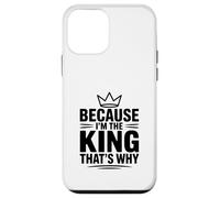 Custodia per iPhone 12 mini Perché io sono il re, ecco perché