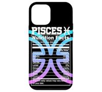 Custodia per iPhone 12 mini Pesci Valori nutrizionali Segno zodiacale Astrologia Blu Viola