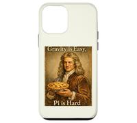 Custodia per iPhone 12 mini Pi Day Gravity is Easy Pi è difficile divertente Newton Science Pun
