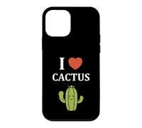 Custodia per iPhone 12 mini Pianta umoristica Cactus carino i love Cactus