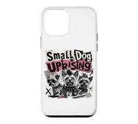 Custodia per iPhone 12 mini Piccolo cane rivolta divertente Yorkshire Terrier Yorkie Crew