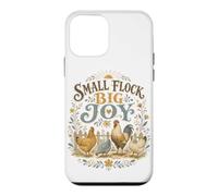 Custodia per iPhone 12 mini Piccolo gregge Big Joy Backyard Chicken Farm Amante