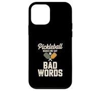 Custodia per iPhone 12 mini Pickleball mi rende divertente dire cattive parole