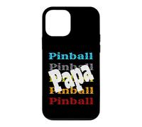 Custodia per iPhone 12 mini Pinball Papa Retro Videogioco Arcade Player Winner Wizard