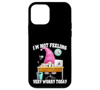 Custodia per iPhone 12 mini Pink Gnome Office Humor Graphic For Women Funny Saying