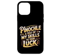 Custodia per iPhone 12 mini Pinochle A Test Of My Skills VS Your Luck Card Fun -