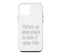 Custodia per iPhone 12 mini Piuttosto che essere normale ho deciso di essere felice.