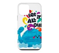 Custodia per iPhone 12 mini Play Doh Whale