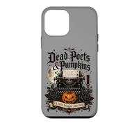 Custodia per iPhone 12 mini Poeti morti e zucche Poetcore Lettura Halloween