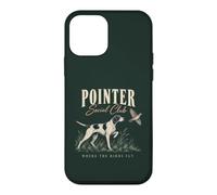 Custodia per iPhone 12 mini Pointer Bird Caccia Cane Dove Gli Uccelli Volano
