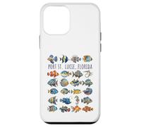 Custodia per iPhone 12 mini Port St Lucie Florida Disegno Pesce Colorato