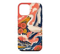 Custodia per iPhone 12 mini Porto di Zinnia Pelican