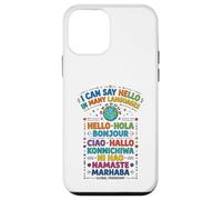 Custodia per iPhone 12 mini Posso dire ciao molte lingue Cultura mondiale
