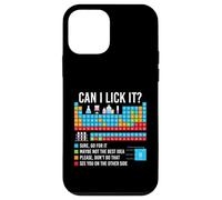 Custodia per iPhone 12 mini Posso leccarlo - Tavola periodica Chimica Scienze Insegnante