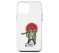 Custodia per iPhone 12 mini Poster Western Hero "La legge dietro il seme"